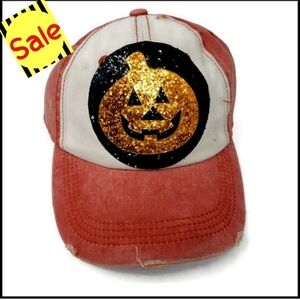☄️Clearance Sale!Southern Junkie Vintage Style Jack o Lantern Ballcap